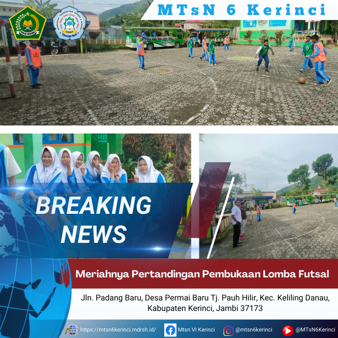 Meriahnya Pertandingan Pembukaan Lomba Futsal