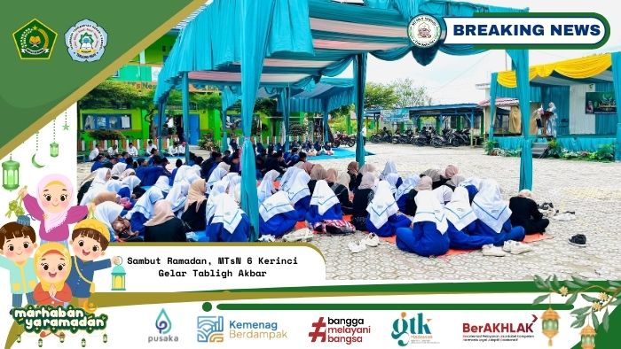 Sambut Ramadan 1447 H, MTsN 6 Kerinci Gelar Tabligh Akbar