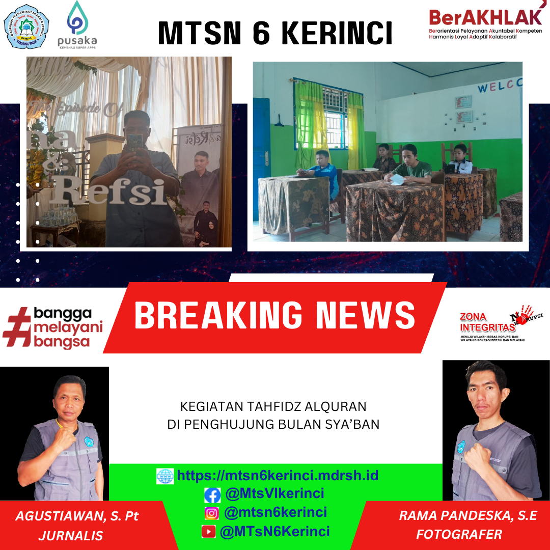 Kegiatan Tahfidz Alquran di Penghujung Bulan Sya’ban Kegiatan Tahfidz Alquran di Penghujung Bulan Sya’ban