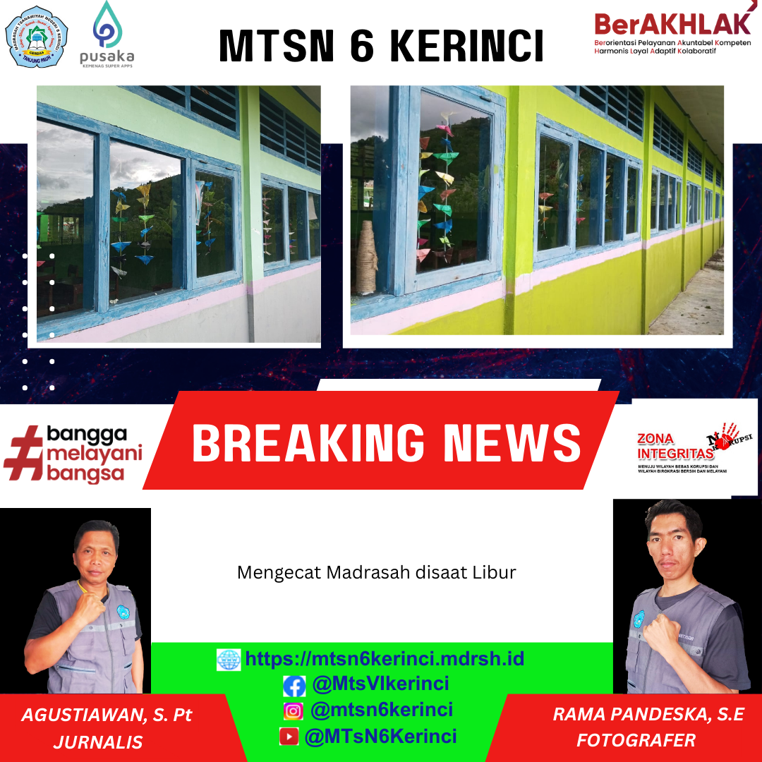 MENGECAT MADRASAH DISAAT LIBUR MENGECAT MADRASAH DISAAT LIBUR