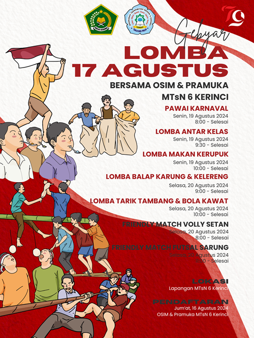 Lomba Peringatan HUT RI Ke-79 di MTsN 6 Kerinci Lomba Peringatan HUT RI Ke-79 di MTsN 6 Kerinci