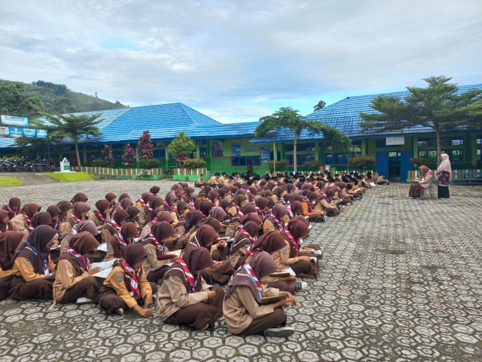 MTsN 6 Kerinci Tetap Awali Hari dengan Tadarus Menjelang Pelaksanaan Asesmen