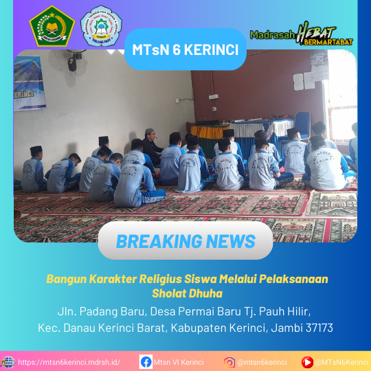 Bangun Karakter Religius Siswa Melalui Pelaksanaan Sholat Dhuha Bangun Karakter Religius Siswa Melalui Pelaksanaan Sholat Dhuha