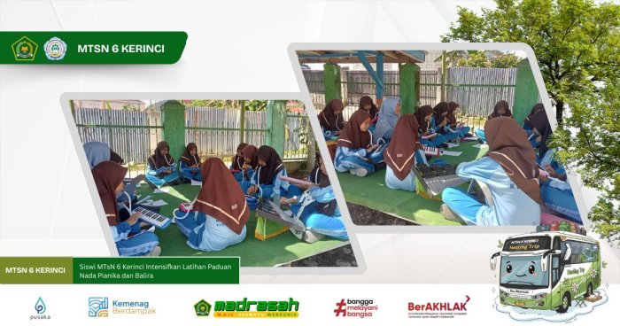 Siswi MTsN 6 Kerinci Intensifkan Latihan Paduan Nada Pianika dan Balira Siswi MTsN 6 Kerinci Intensifkan Latihan Paduan Nada Pianika dan Balira