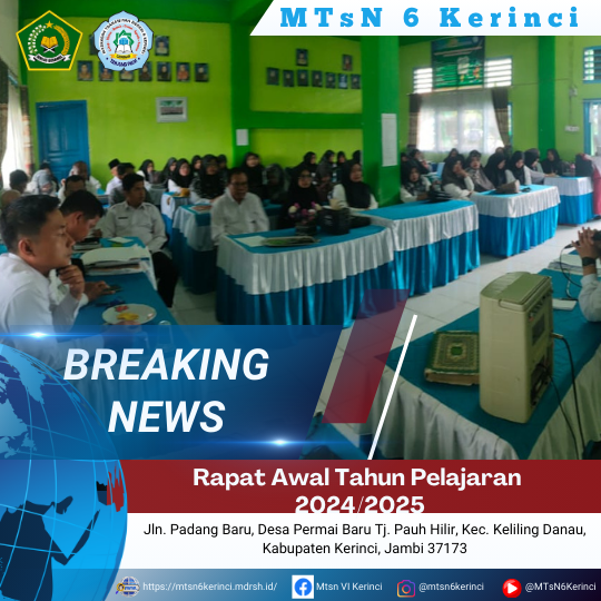 Rapat Awal Tahun Pelajaran 2024/2025 Rapat Awal Tahun Pelajaran 2024/2025