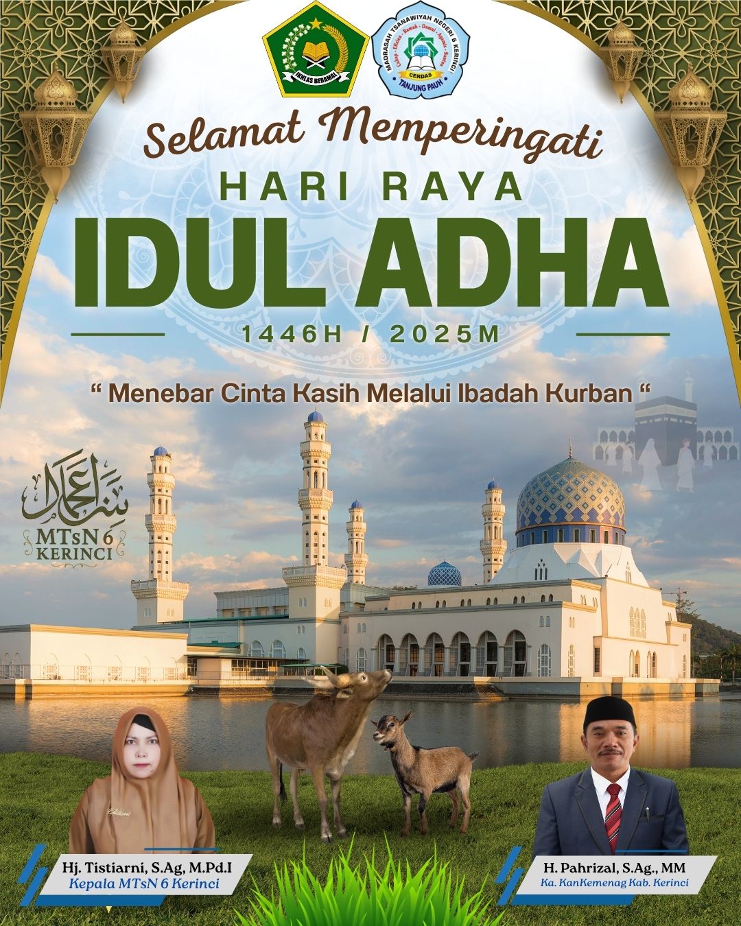 Selamat Hari Raya Idul Adha 1446 H: Menebar Cinta Kasih Melalui Ibadah Kurban