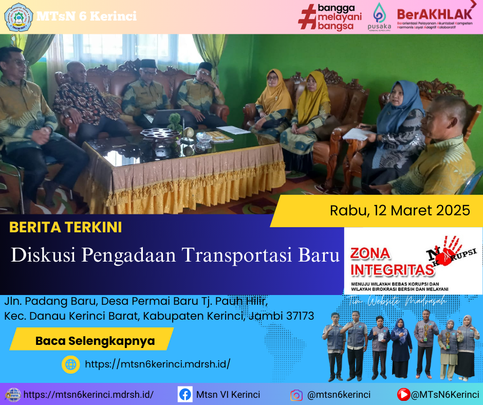 Diskusi Pengadaan Transportasi Baru