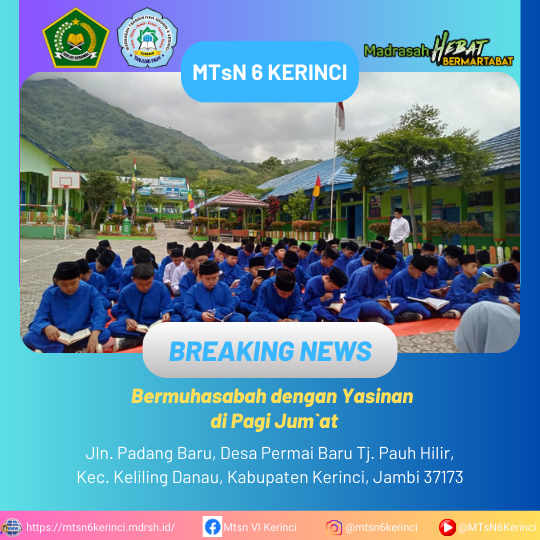 Bermuhasabah dengan Yasinan di Pagi Jum`at Bermuhasabah dengan Yasinan di Pagi Jum`at