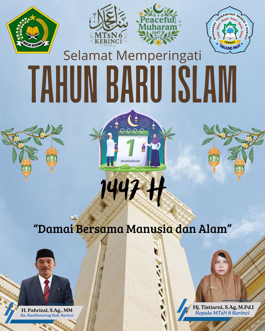 Selamat Tahun Baru Hijriah 1447 H: Momen Muhasabah dan Cinta Damai Meski Tanpa Pawai Selamat Tahun Baru Hijriah 1447 H: Momen Muhasabah dan Cinta Damai Meski Tanpa Pawai