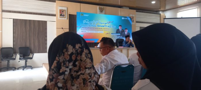 Kepala MTsN 6 Kerinci Ikuti Rapat Persiapan HAB Kemenag Kabupaten Kerinci Tahun 2026