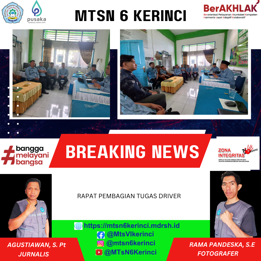 RAPAT PEMBAGIAN TUGAS DRIVER