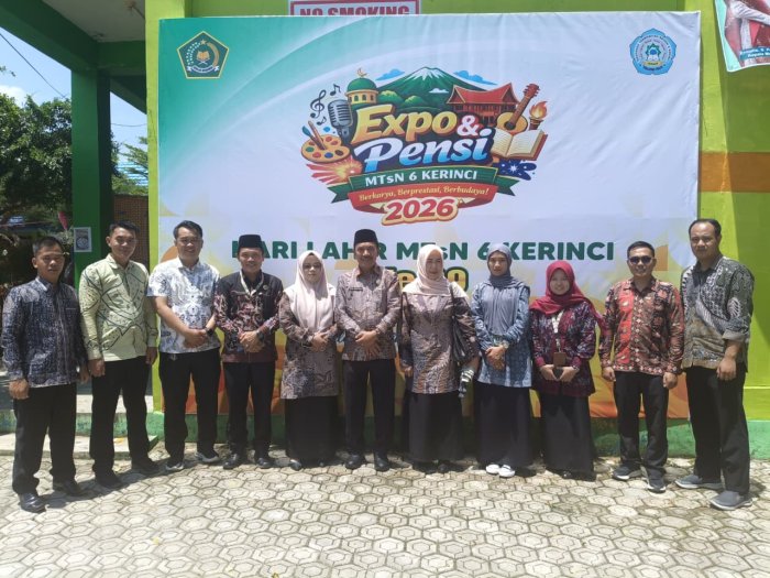 Pembukaan Expo 11 Februari 2026 Berlangsung Meriah, Petinggi Kemenag Kerinci Turun Langsung