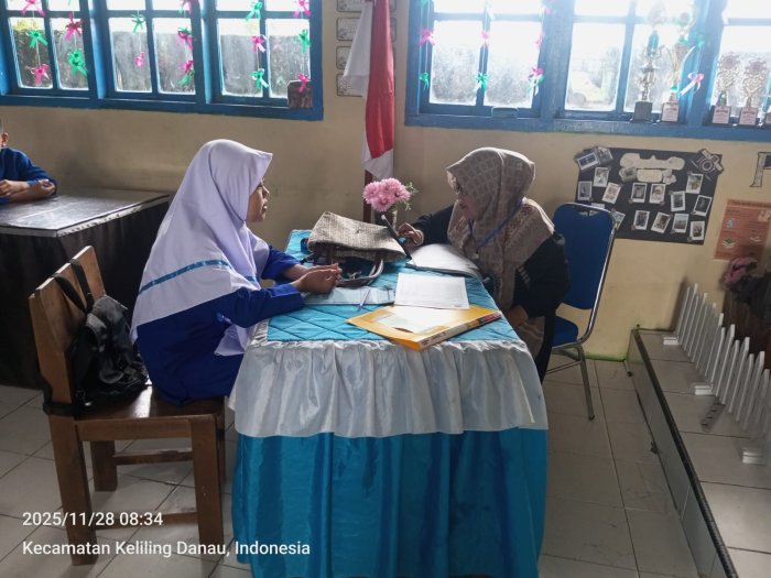Siswa MTsN 6 Kerinci Laksanakan Ujian Praktik Doa-Doa Harian dengan Penuh Antusias