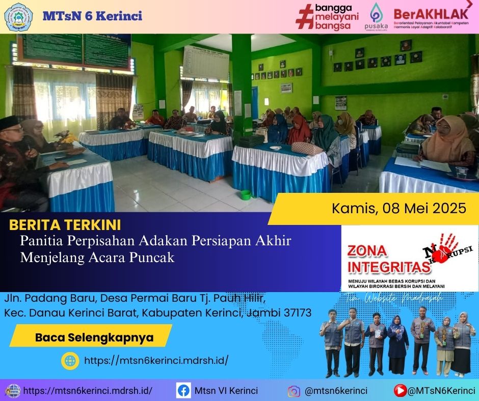 Panitia Perpisahan Adakan Persiapan Akhir Menjelang Acara Puncak Panitia Perpisahan Adakan Persiapan Akhir Menjelang Acara Puncak