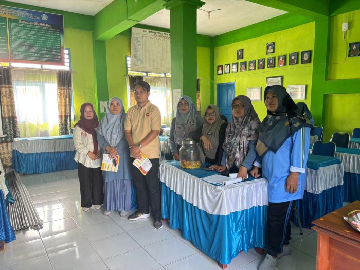 MTsN 6 Kerinci Sambut Sosialisasi Bimbingan Belajar dari Tim Genesha Operation