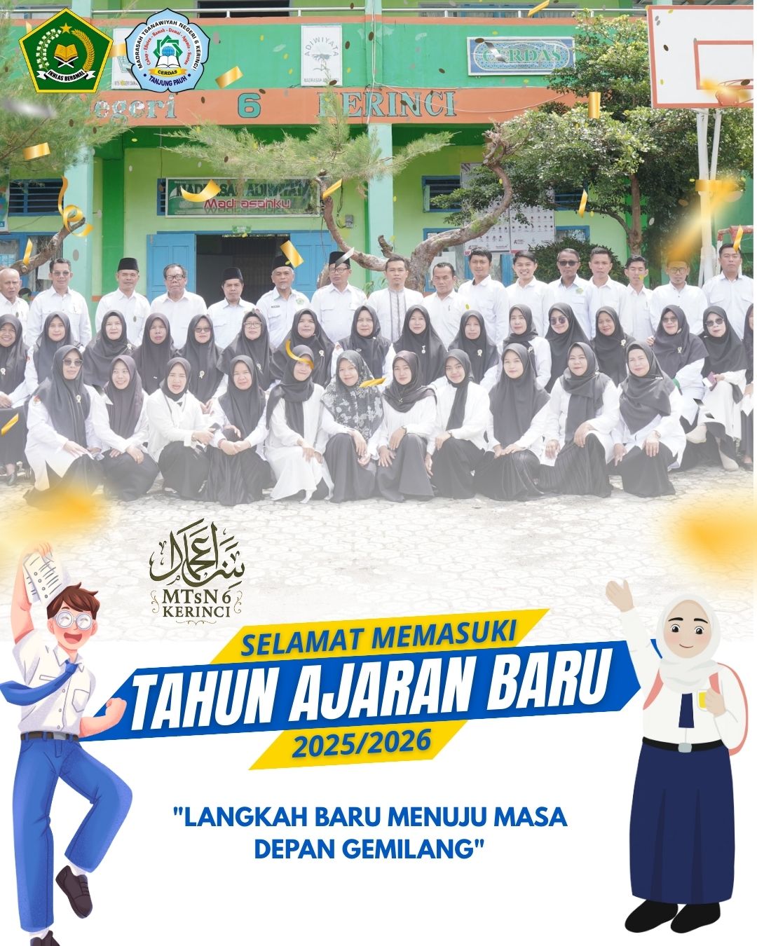 Hari Pertama Tahun Pelajaran Baru 2025/2026 Dimulai Besok, Senin 14 Juli: Selamat Kembali ke Madrasah! Hari Pertama Tahun Pelajaran Baru 2025/2026 Dimulai Besok, Senin 14 Juli: Selamat Kembali ke Madrasah!