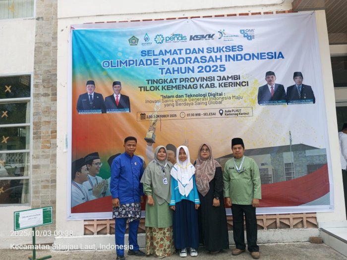 MTsN 6 Kerinci Kirimkan Satu Peserta OMI Mapel IPA ke Tingkat Provinsi Jambi MTsN 6 Kerinci Kirimkan Satu Peserta OMI Mapel IPA ke Tingkat Provinsi Jambi