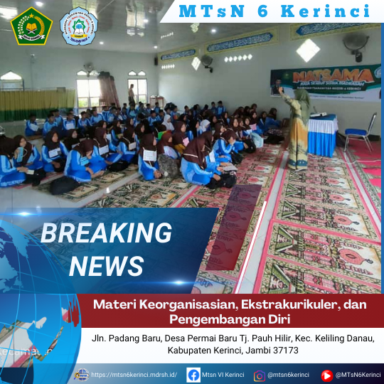 Materi Keorganisasian, Ekstrakurikuler, dan Pengembangan Diri