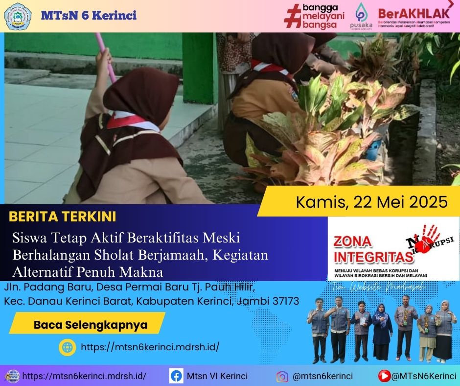 Siswa Tetap Aktif Beraktifitas Meski Berhalangan Sholat Berjamaah Kegiatan Alternatif Penuh Makna Siswa Tetap Aktif Beraktifitas Meski Berhalangan Sholat Berjamaah Kegiatan Alternatif Penuh Makna