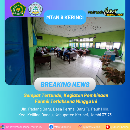 Sempat Tertunda, Kegiatan Pembinaan Fahmil Terlaksana Minggu Ini Sempat Tertunda, Kegiatan Pembinaan Fahmil Terlaksana Minggu Ini