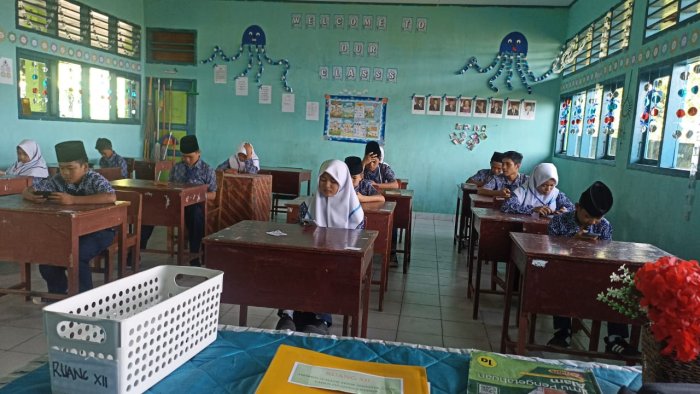 Lancar, Aman, dan Tertib! Hari Ketiga ASAS Ganjil MTsN 6 Kerinci Sukses Dilewati Siswa