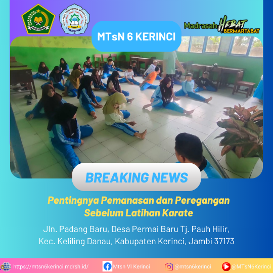 Pentingnya Pemanasan dan Peregangan Sebelum Latihan Karate