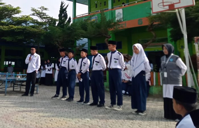 Antusias Siswa Warnai Penyampaian Visi dan Misi Calon Ketua dan Wakil Ketua OSIM