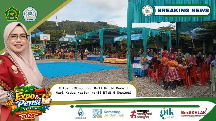 Ratusan Warga dan Wali Murid Padati Hari Kedua Harlah ke-89 MTsN 6 Kerinci