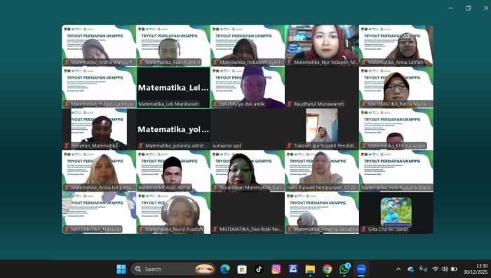 Siap Hadapi UKMPPG, Guru MTsN 6 Kerinci Ikuti Tryout Persiapan PPG dalam Jabatan 2025