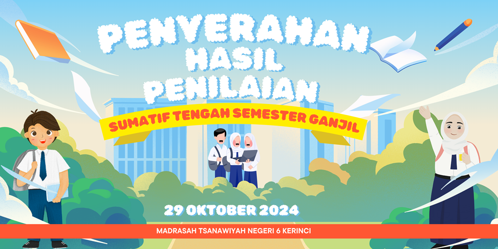 Penyerahan Hasil Sumatif Tengah Semester Ganjil 2024/2025 di MTsN 6 Kerinci Penyerahan Hasil Sumatif Tengah Semester Ganjil 2024/2025 di MTsN 6 Kerinci
