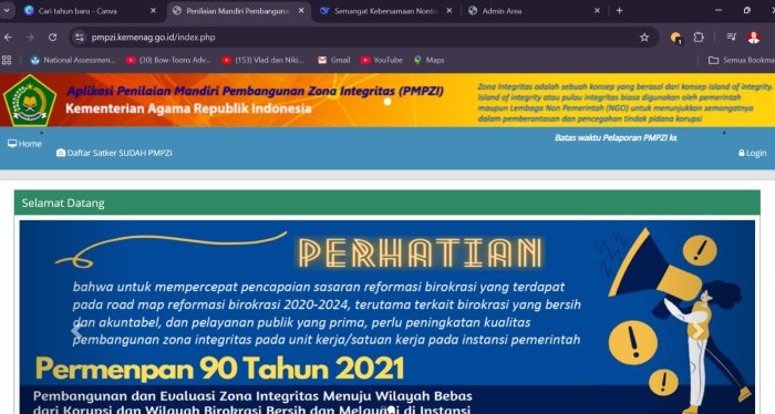 Komitmen terhadap Akuntabilitas: MTsN 6 Kerinci Tuntaskan Penyerahan Dokumen PMPZI Tahun 2025