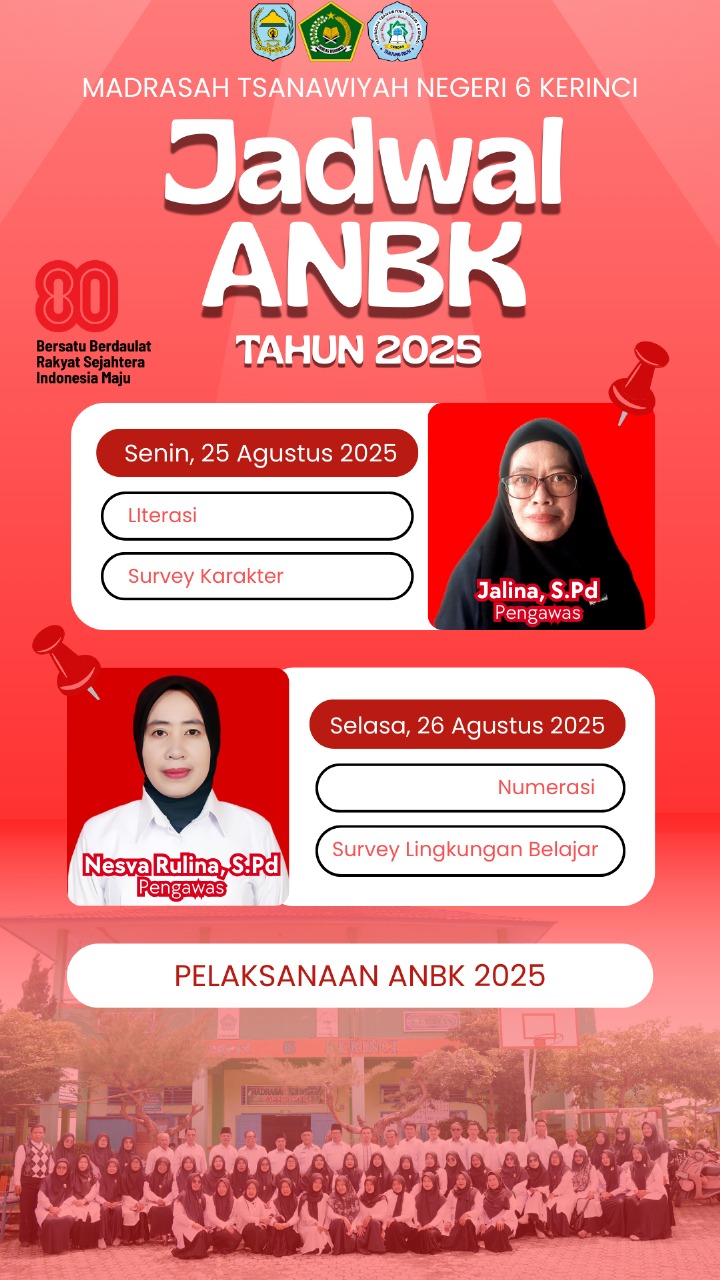 Jadwal Pelaksanaan ANBK Utama Tahun 2025 Jadwal Pelaksanaan ANBK Utama Tahun 2025