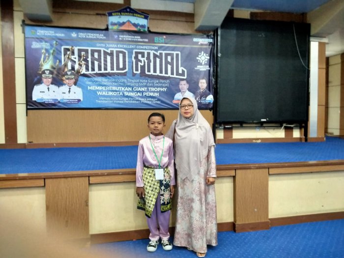 Siswa MTsN 6 Kerinci, Fazel Fazlin, Siap tampil di Grand Final Oyisi Excellent Competition 2025