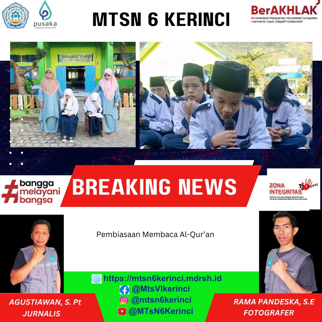 Pembiasaan Membaca Al-Qurâ€™an 