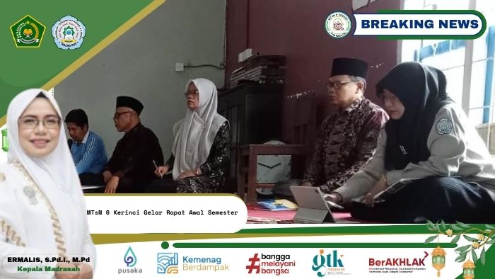 MTsN 6 Kerinci Gelar Rapat Awal Semester Tahun Pelajaran 2026/2027 Berjalan Dengan Lancar dan Sukses MTsN 6 Kerinci Gelar Rapat Awal Semester Tahun Pelajaran 2026/2027 Berjalan Dengan Lancar dan Sukses
