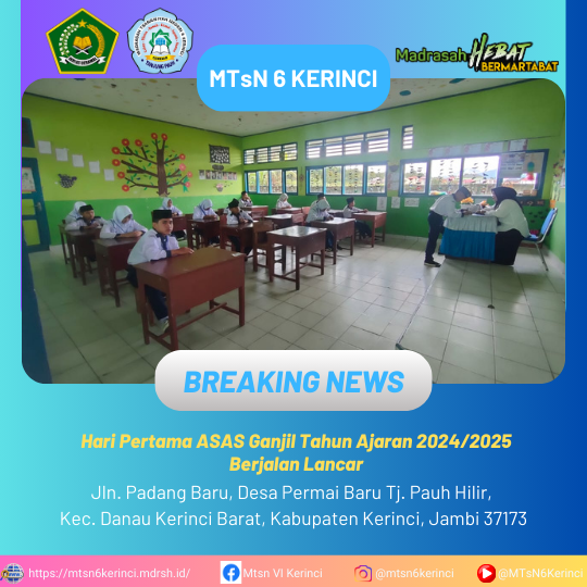Hari Pertama ASAS Ganjil Tahun Ajaran 2024/2025 Berjalan Lancar Hari Pertama ASAS Ganjil Tahun Ajaran 2024/2025 Berjalan Lancar