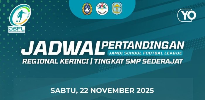 Siap Berlaga! MTsN 6 Kerinci Hadapi MTsS Bumbun Duri di Laga Lanjutan JSFL Kabupaten Kerinci