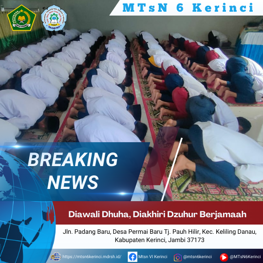 Diawali Dhuha, Diakhiri Dzuhur Berjamaah Diawali Dhuha, Diakhiri Dzuhur Berjamaah