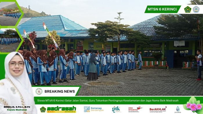 Guru Tekankan Pentingnya Keselamatan dan Jaga Nama Baik Madrasah Pada Pelaksanaan Kegiatan Jalan Santai Guru Tekankan Pentingnya Keselamatan dan Jaga Nama Baik Madrasah Pada Pelaksanaan Kegiatan Jalan Santai