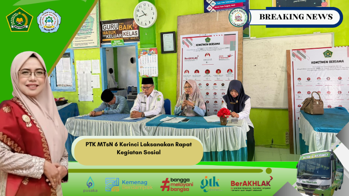 PTK MTsN 6 Kerinci Laksanakan Rapat Kegiatan Sosial
