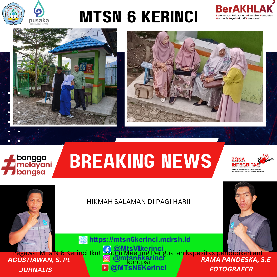 HIKMAH SALAMAN DI PAGI HARI