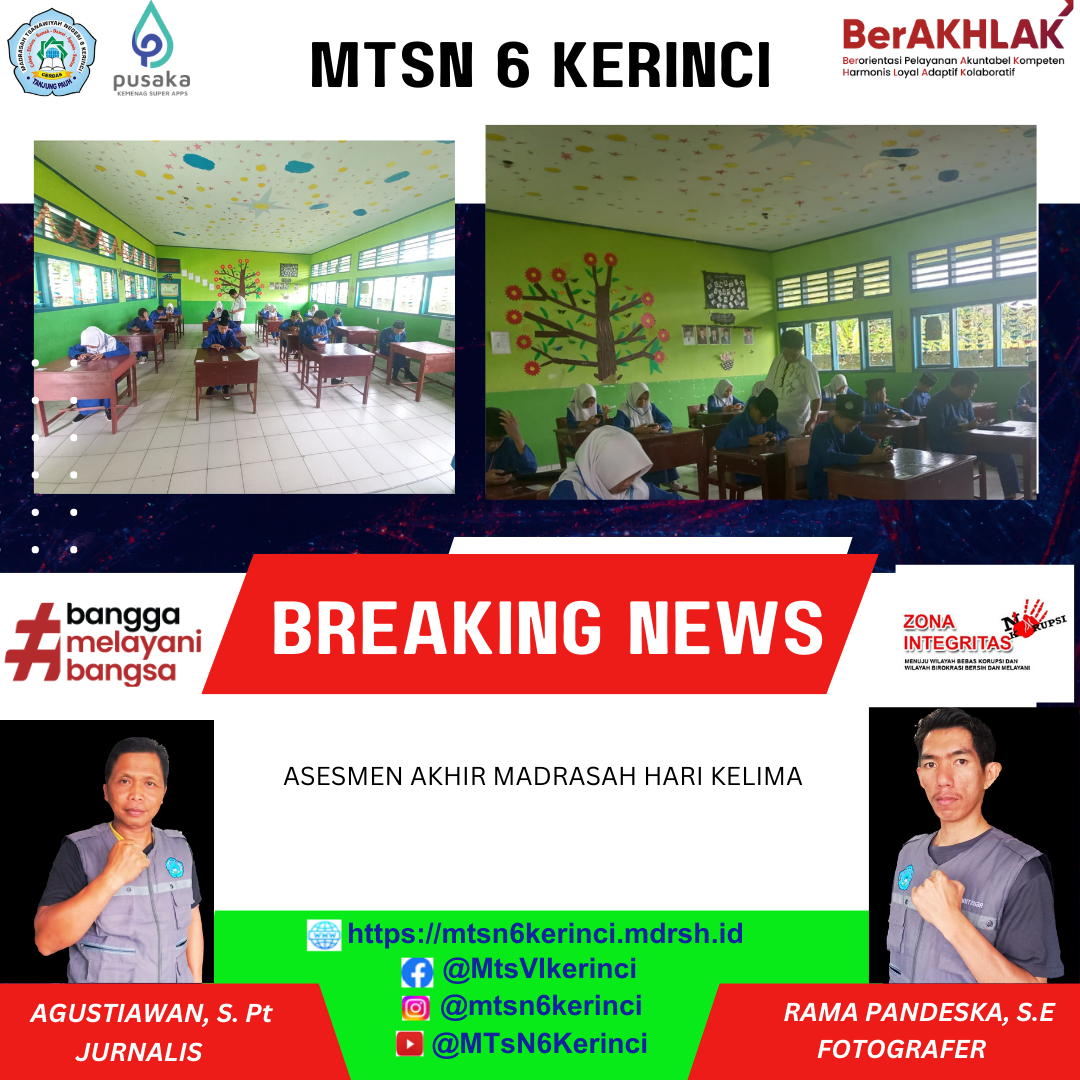 ASESMEN AKHIR MADRASAH HARI KELIMA ASESMEN AKHIR MADRASAH HARI KELIMA
