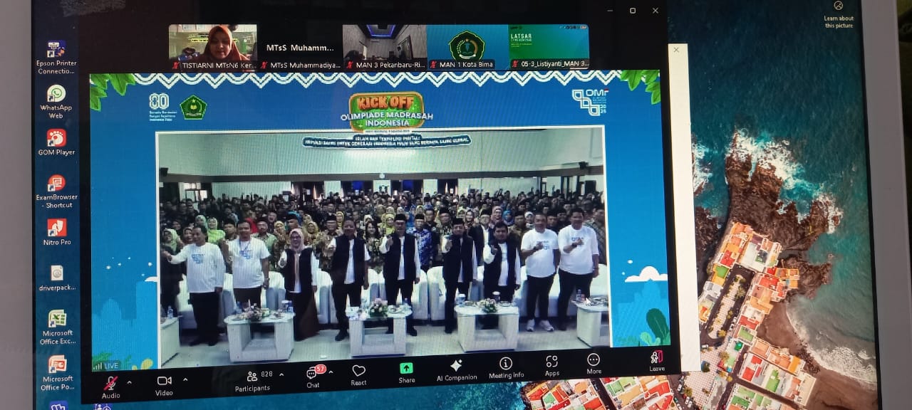 Peluncuran Olimpiade Madrasah Indonesia (OMI) 2025 Digelar Secara Virtual Peluncuran Olimpiade Madrasah Indonesia (OMI) 2025 Digelar Secara Virtual