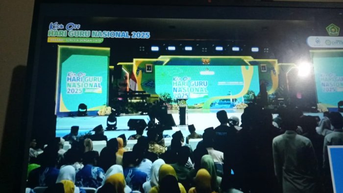 Sambut Hari Guru Nasional 2025, Guru MTsN 6 Kerinci Ikuti Zoom Meeting Kick Off Kementerian Agama