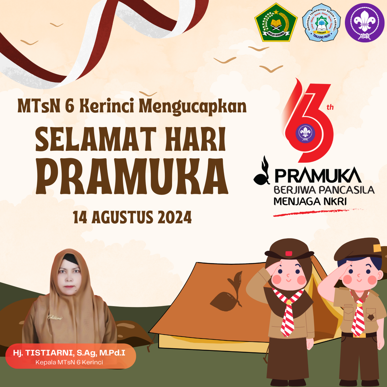 Selamat Hari Pramuka Ke-63 Tahun 2024 Selamat Hari Pramuka Ke-63 Tahun 2024