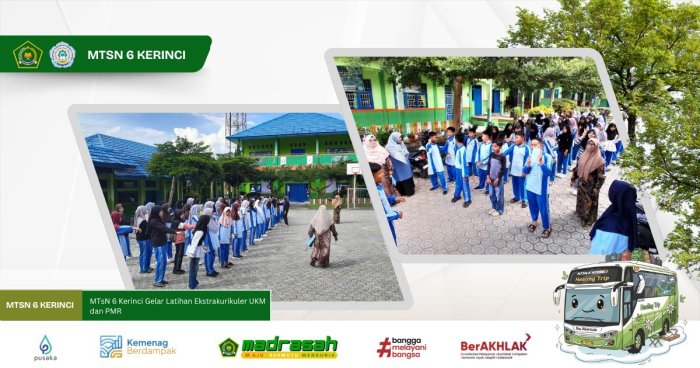 MTsN 6 Kerinci Gelar Latihan Ekstrakurikuler UKM dan PMR MTsN 6 Kerinci Gelar Latihan Ekstrakurikuler UKM dan PMR