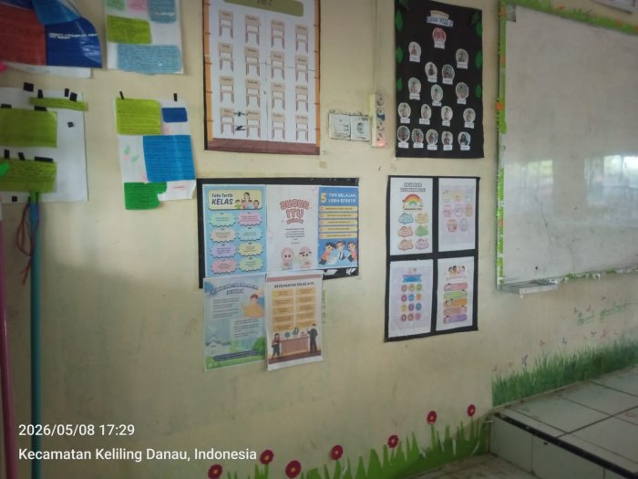 Kelas-kelas Sunyi setelah ditinggal penghuninya