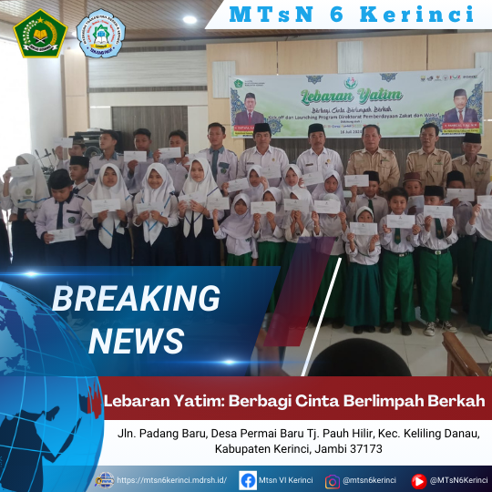 Lebaran Yatim: Berbagi Cinta Berlimpah Berkah