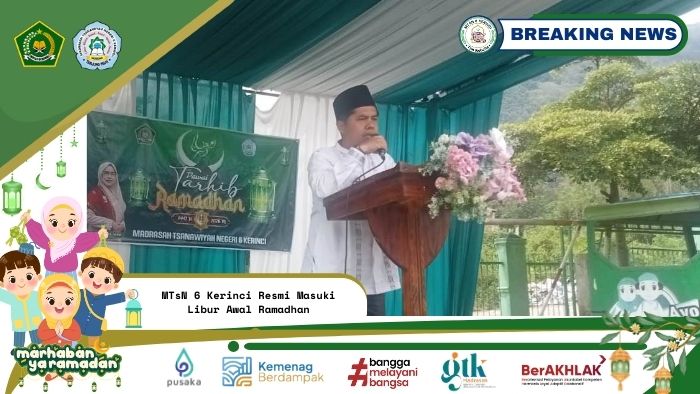 Pawai Tarhib Hingga Tabligh Akbar Usai, MTsN 6 Kerinci Resmi Masuki Libur Awal Ramadhan