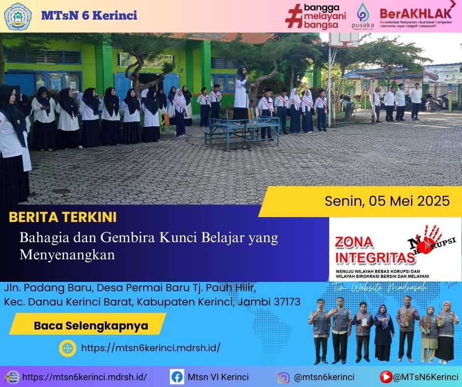 Bahagia dan Gembira, Kunci Belajar yang Menyenangkan 